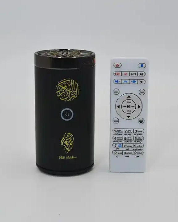 Quemador de bakhour con altavoz