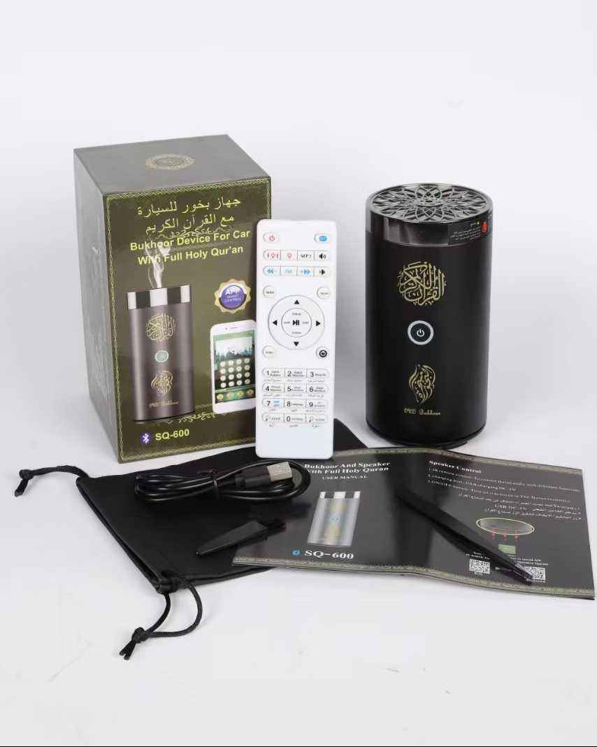 Quemador de bakhour con altavoz